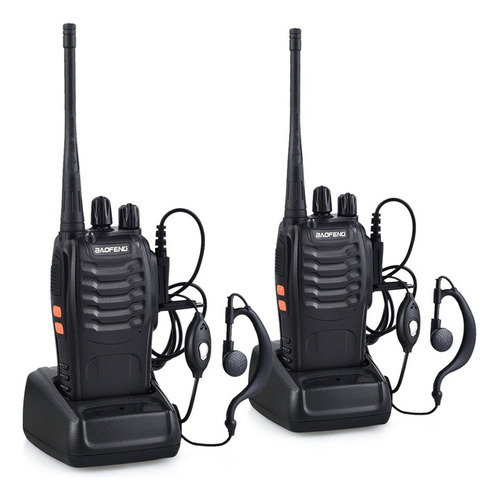 2 Radios Baofeng Bf-888s Walkie Talkie