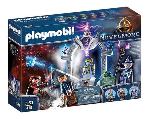 Brinquedo Playmobil Novelmore Templo Do Tempo 70223 Sunny