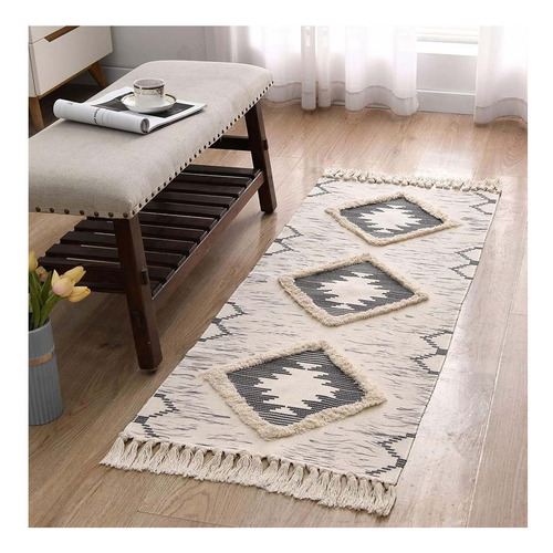 Piecera-pasillera De Lino Y Algodón 60*200 Premiun