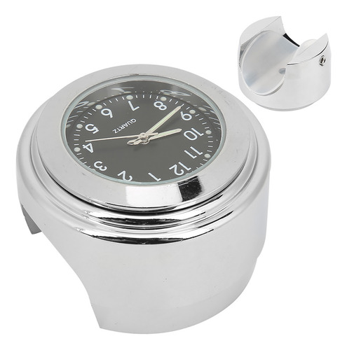Reloj De Manillar Impermeable Para Motocicleta, Chapado En B