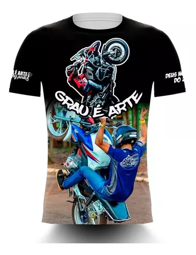 Camiseta família do grau #244 não é crime / grau não é crime / 244 moto  motocicleta - total - no sense