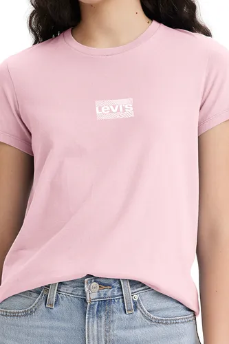 Polera Mujer Regular Fit Lisa Logo Rosado Levis 17369-2536