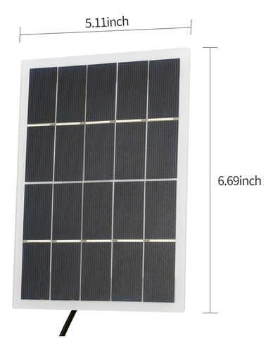 Carregador De Painel, Ventilador, Bomba, Lâmpada Celular, Po