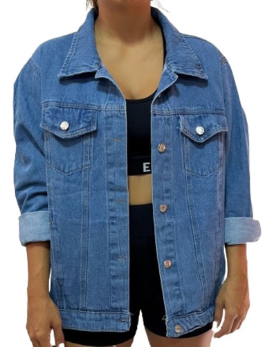 Campera De Jean Oversize