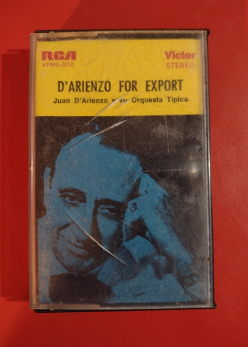 Juan D'arienzo - D'arienzo For Export Cassette