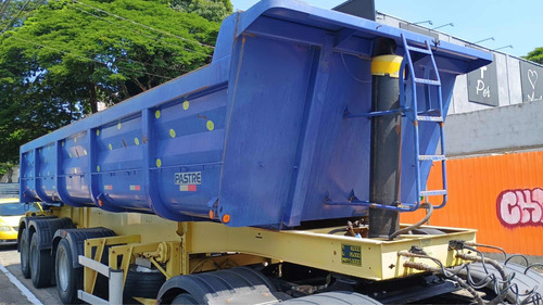 Carreta Caçamba Basculante Pastre 2020 Com Pneus 25m³