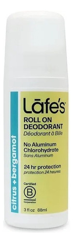Desodorante Natural Roll-on 88ml Active Sem Alcool - Lafe's