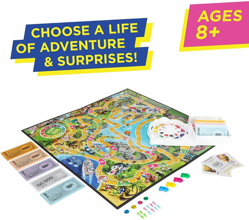 Life El Juego De La Vida Con Mascotas Juego De Mesa Hasbro