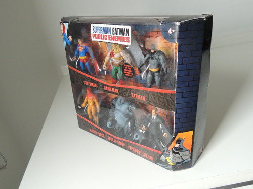 Superman Batman Animated Public Enemies Mattel Movie Novo