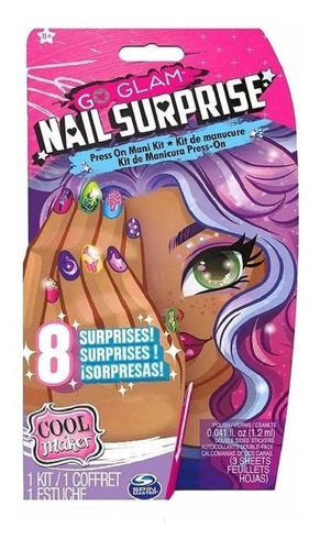 Go Glam Unhas - Nail Surprise 8 Surpresas - Sunny Go Glam Un