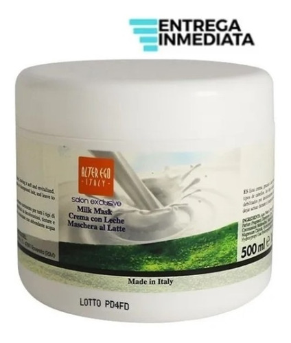 Mascarilla De Leche Proteina Alter Ego - mL a $236