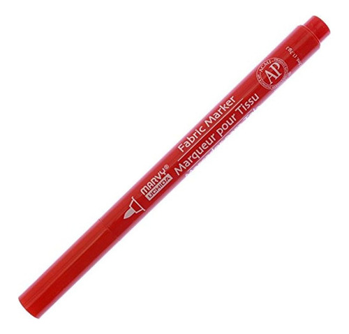 Uchida 522c2 Marvy Fine Point Fabric Marker Red