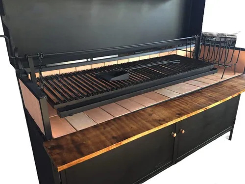 comprar Parrilla Extra Grande 2 Mts Premium Full C\u002Fpuertas