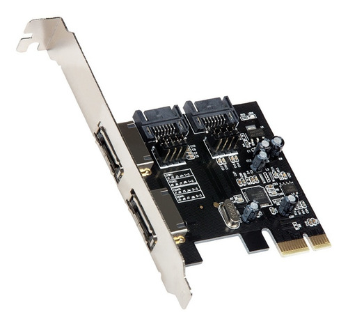 Placa Pci-e A 2 Sata 3 (6gbps) + 2 Esata Chip Asmedia