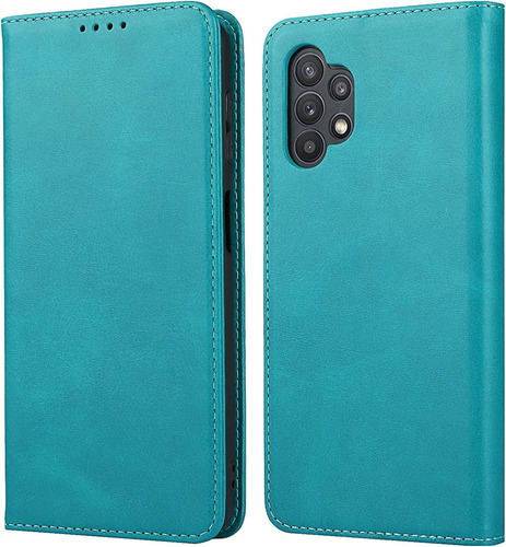 Funda Para Samsung Galaxy A52 5g - Turquesa/tarjetero