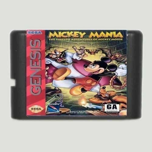 Mickey Mania Timeless Adventures Mouse Mega Drive Genesis