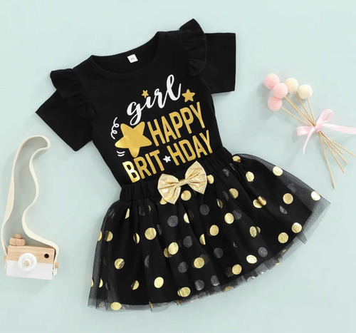 Conjunto Niña ( Playera/ Tutu ) Cumpleaños