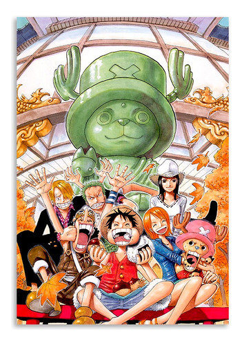 Poster One Piece Anime Luffy 50x70 Decorativo Alta Calidad