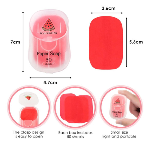 Bamsod Mini Jabón Manual De Jabón Con Jabón Antibacteriano Y