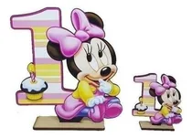 Comprar Centro De Mesa Economico X10u Minnie Bebe 1 Año