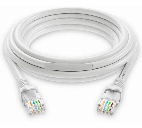 Cable Red 5 Metros Categoría Cat 6 Utp Ethernet Internet