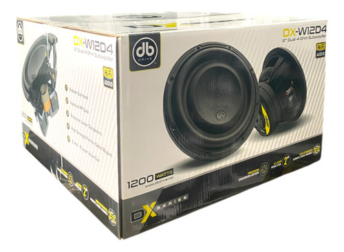 Subwoofer 12 PLG Db Drive Dx-w12d4 600w 4 Ohms Dx Series