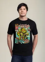 Comprar Remera Tortugas Ninja Tmnt Ninja Dude (negra:) Ideas Mvd