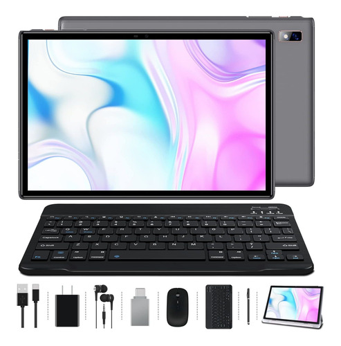 Oangcc Tablet Android 10.1  4 Gb Ram 64 Rom Teclado Mouse