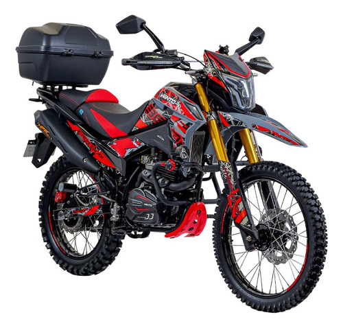 Motocicleta Doble Propósito Vento Crossmax 300 Rally Gris Oscuro