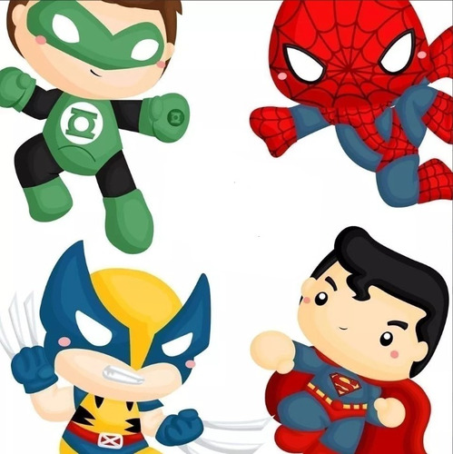 Cliparts Imagenes Png Superheroes D6