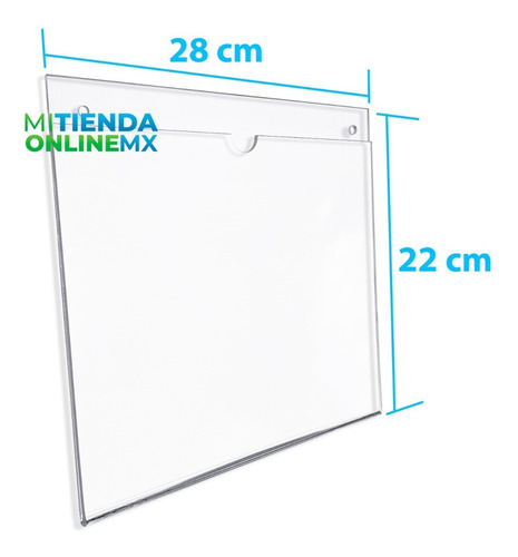 Porta Hojas Carta Horizontal, Acrílico De 2mm **