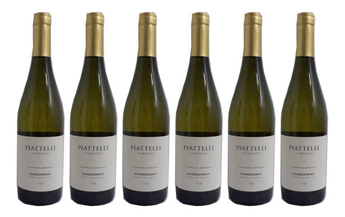 Vino Piattelli Chardonnay Reserva X 6 Mendoza