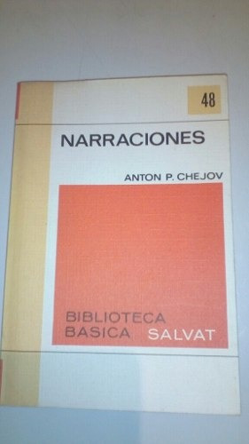 Libro Narraciones. Anton P. Chejov. Salvat