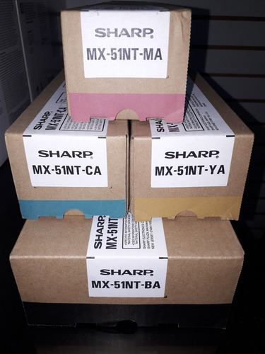 Toner Sharp Original Mx51nt Impresora Mx4110n 4112 4141 5140