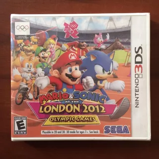 Mario & Sonic Juegos Olímpicos London 2012 Nintendo 3ds