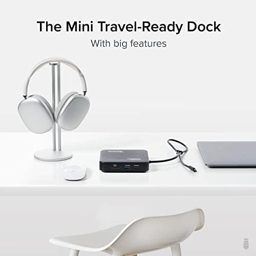 Estación De Acoplamiento Usb C 7 En 1 Enchufable Para Monito