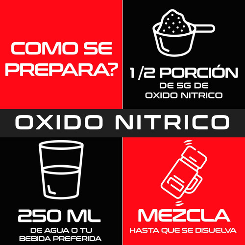 Óxido Nítrico 300g Pre Entreno Maximo Protein 60 Servs Natural