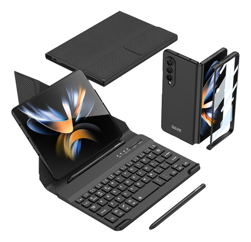 Funda De Teléfono+teclado+bolígrafo Para Galaxy Z Fold 2/3/4