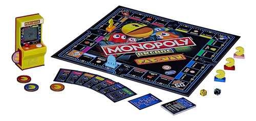 Monopoly Arcade Pac-man Juego De Mesa Para Niños A Partir De