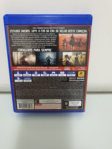 Red Dead Redemptation 2 Ps4