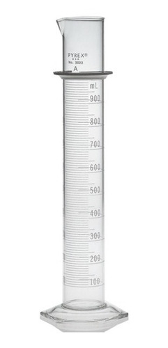 Probeta (cilindrica) De Vidrio 500ml Clase A Graduada Doble