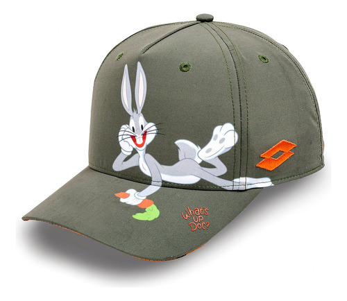 Gorra Looney Tunes Unisex Lotto Restioli Olivo Mt 127-826