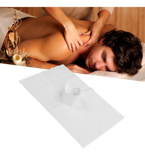 Funda De Cama De Masaje Con Agujero Toalla Suave Para Spa Color Nombre Del Diseño