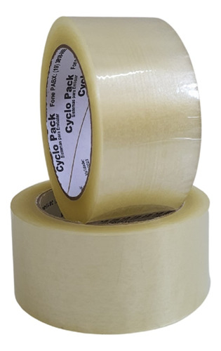 Fita Adesiva Transparente 48mm X 100 M Cyclopack (10 Rolos) Liso