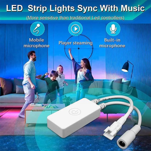 Vrabocry Sp648e Ws2811 Controlador Ws2812b Controlador Led D