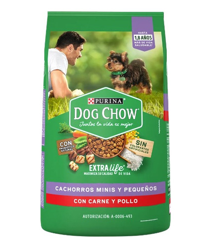 Purina Croquetas Dog Chow Cachorros Razas Pequeñas 20 Kg