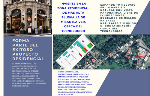 Terrenos Residenciales Escriturados Cerca Del Tecnologico De Misantla