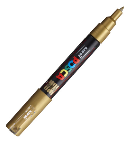 Caneta Posca Uni Ball Pc-1m Ouro