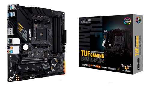 Placa Mae (amd) Asus B550m-plus Tuf Gaming Ddr4 Am4