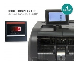 Contadora Contar Billetes Máquina Cuenta Detector Falsos